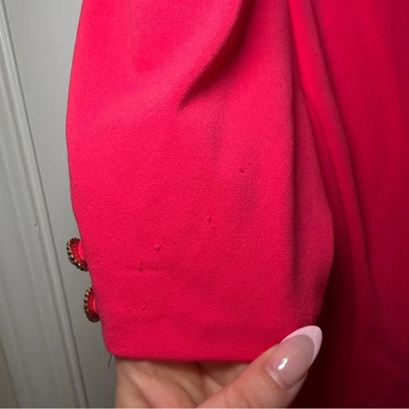 Karl Lagerfeld Vibrant Pink Mini Dress - Picture 9 of 9